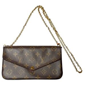 Louis Vuitton Brown Monogram Pochette Felice
